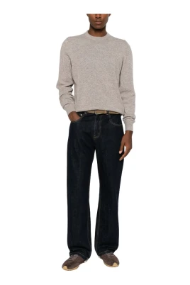 Argentina Slim Cashmere Crewneck