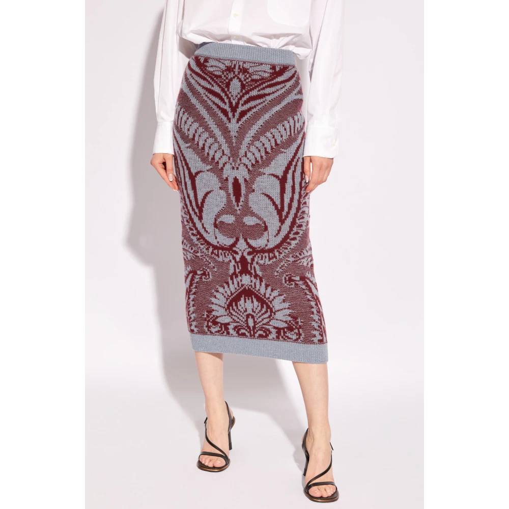 ETRO Wollen rok Multicolor Dames