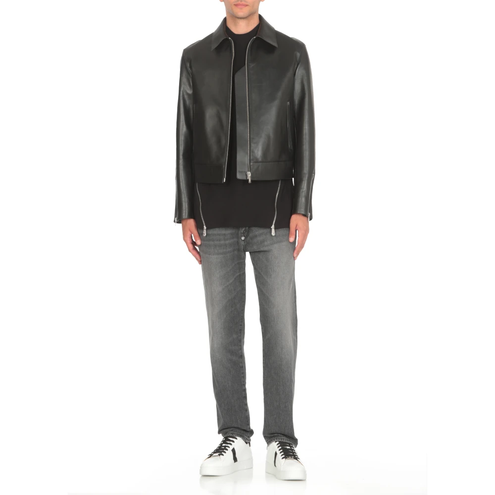 Philipp Plein Zwarte T-shirts en Polos met Logo Black Heren