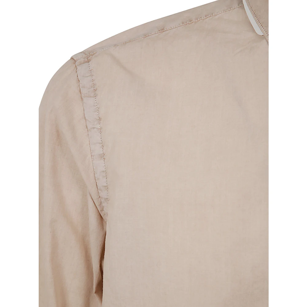 Aspesi Cocoa Comma Shirt Beige Heren