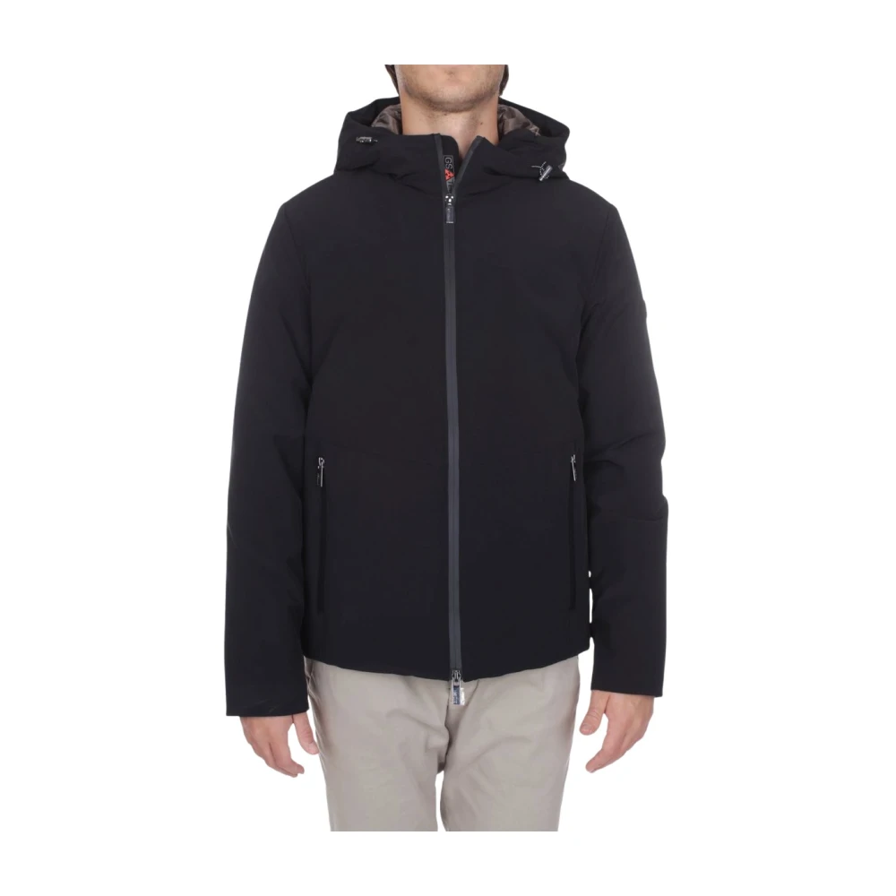 Hèskimo Mannelijk Zwart Jassen Heren, L, Polyester, Sorbona Soft Shell Jacket