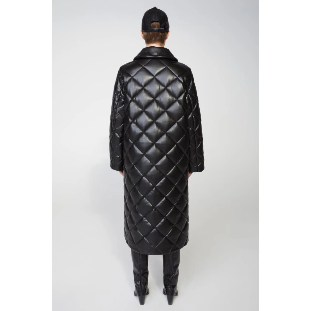 Stand Studio Gewatteerde Winterjas Black Dames