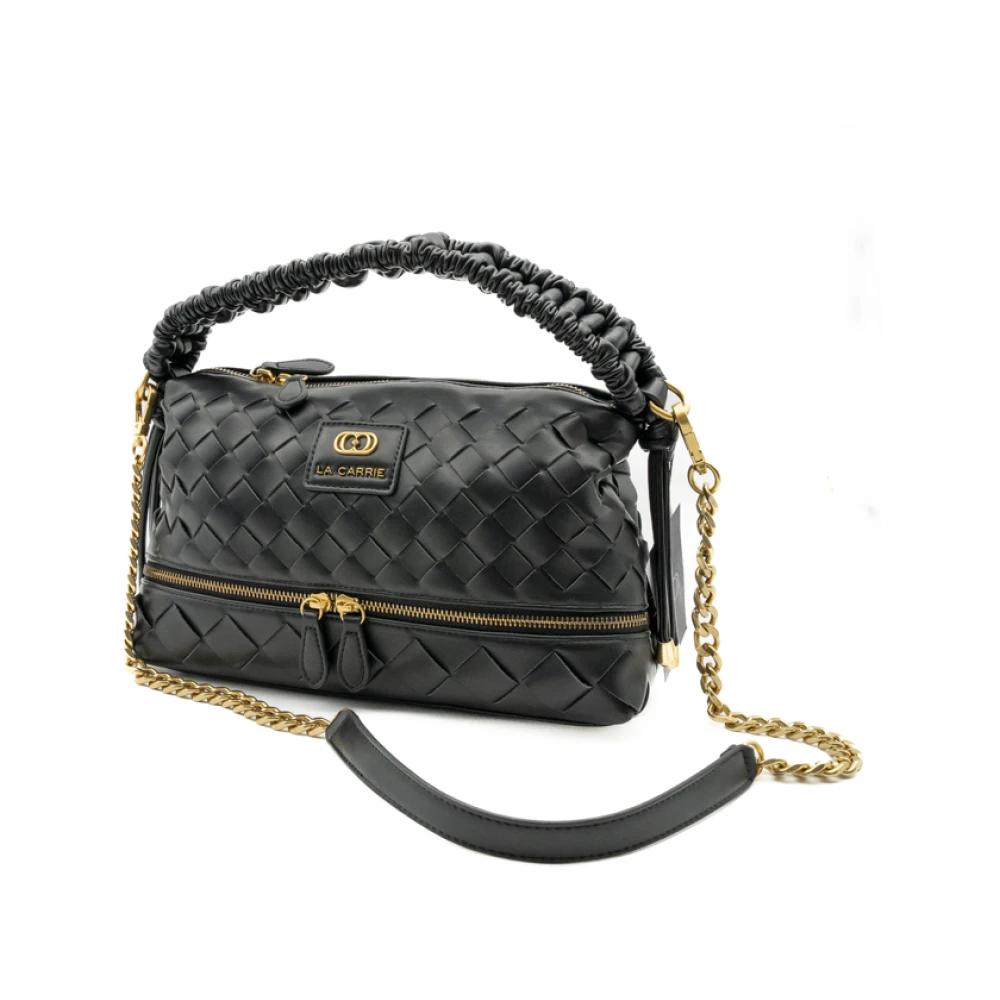 La Carrie Essentials Zwarte Tas Black Dames