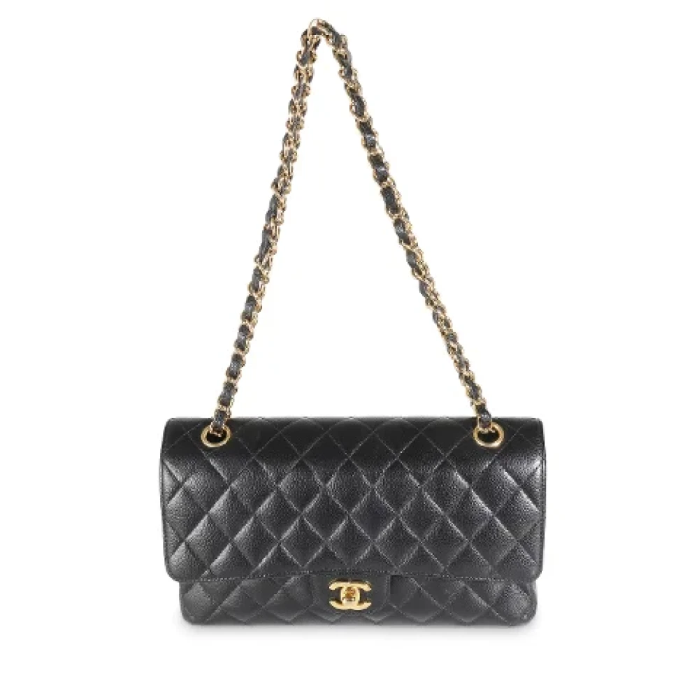 Chanel Vintage Pre-owned Leather chanel-bags Black Dames