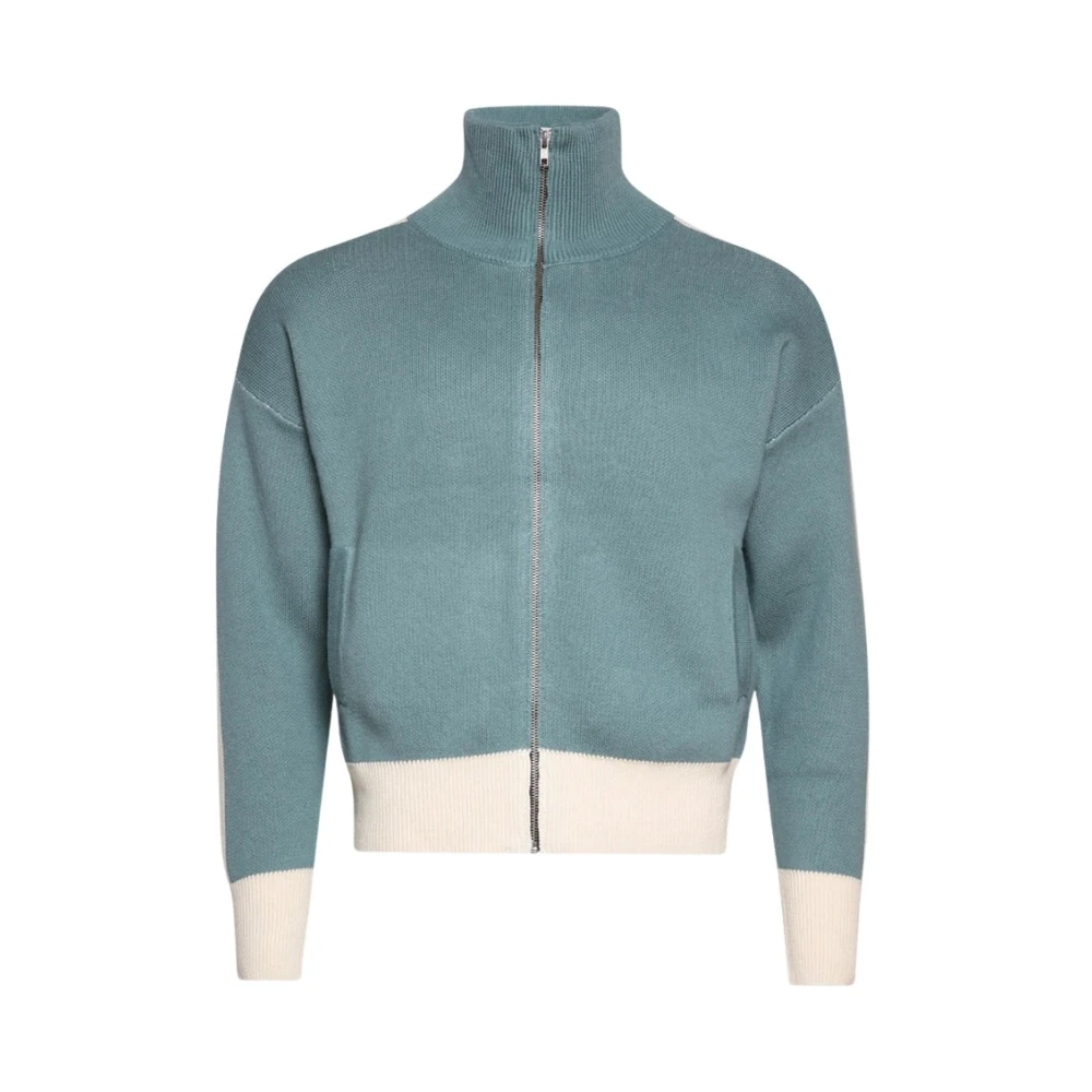 Rhude Sportieve Zip-Up Trainingsjack Ivoor Salie Blue Heren