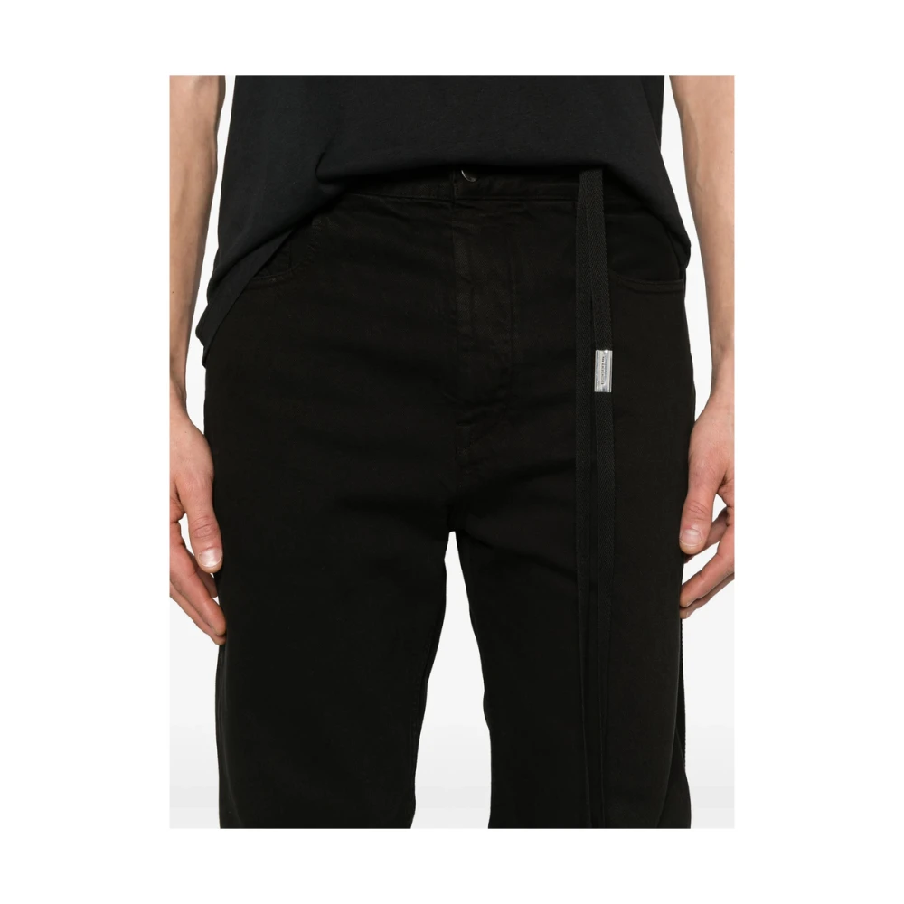 Ann Demeulemeester Zwarte Klassieke Five-Pocket Jeans Black Heren