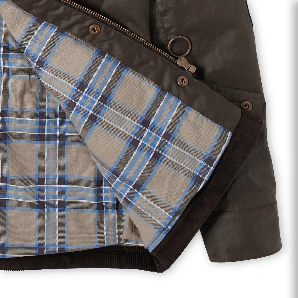Belstaff Fieldmaster Jas Gewaxt Katoen Faded Olive Green Heren