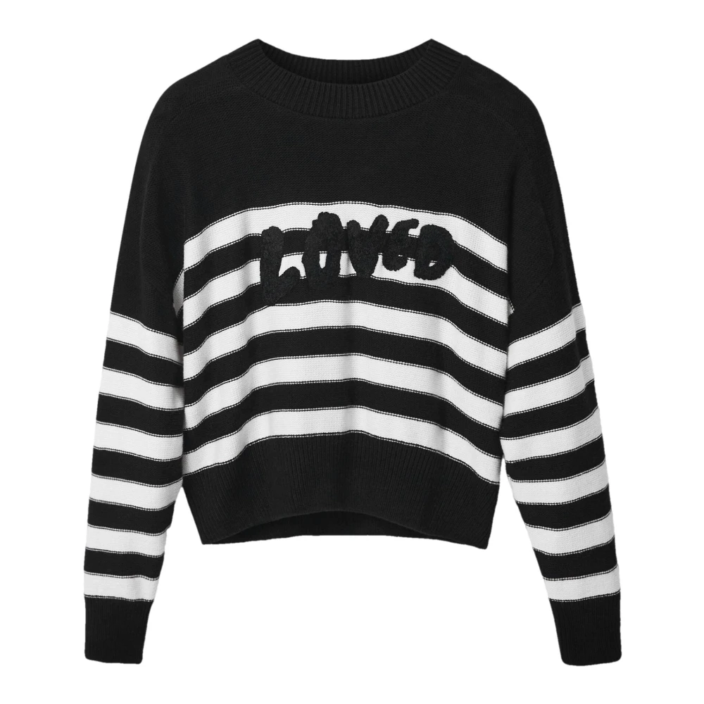 Desigual Damen Knitwear : Schwarz Groß
