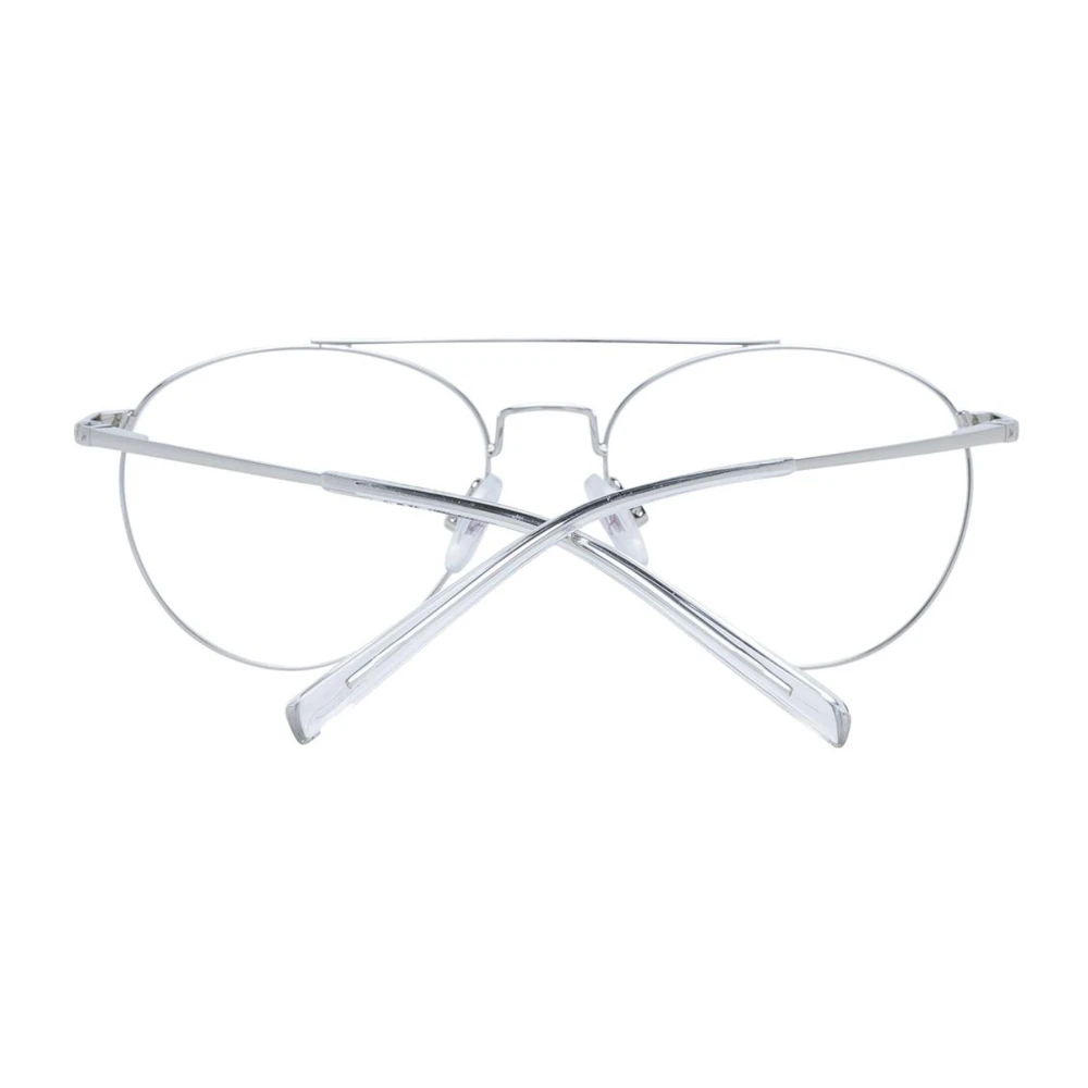 Ana Hickmann Zwarte Aviator Metalen Optische Frames Black Dames
