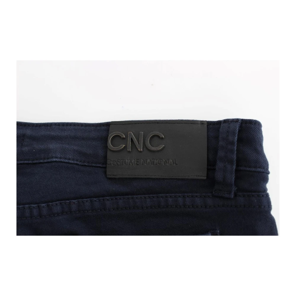Costume National Skinny Jeans Blue Dames