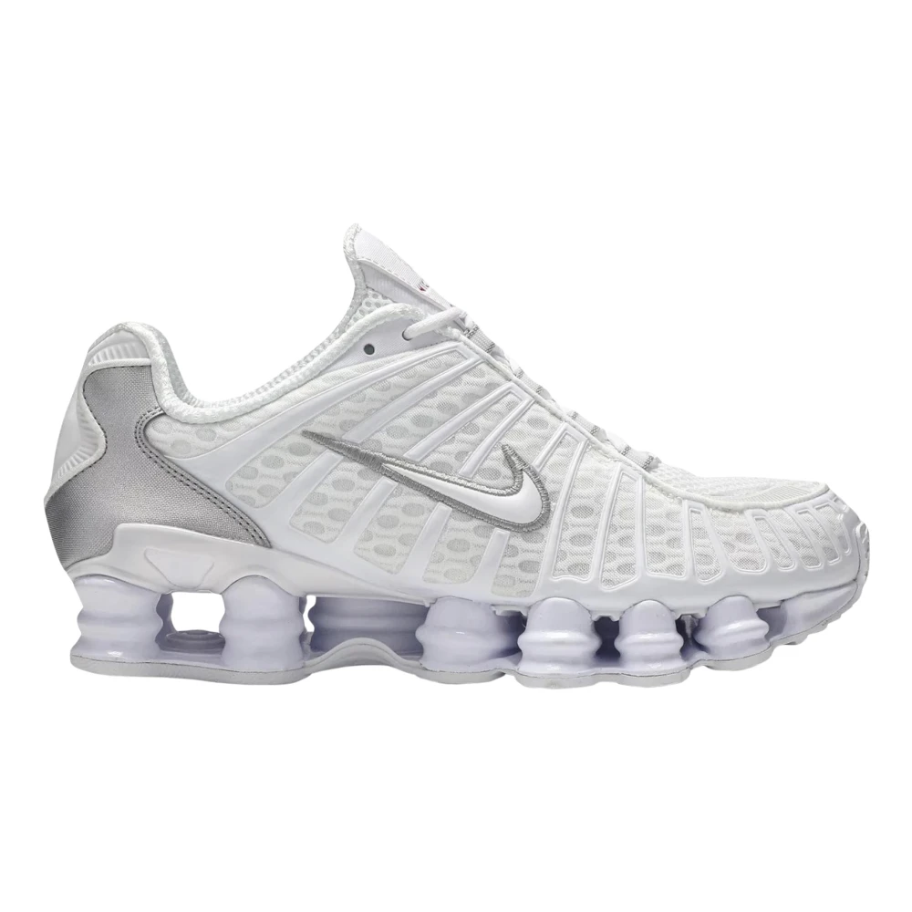 Nike Men's White Running Shoes, 15 1/2 Uk, Shox Tl
