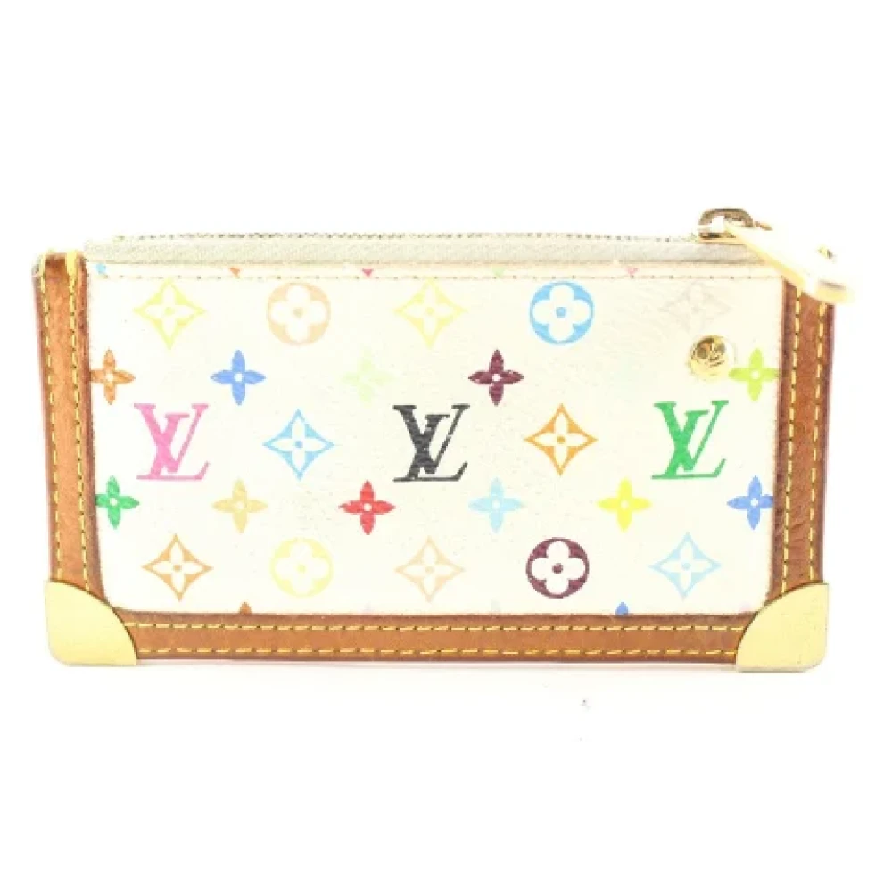 Pre-owned Flerfarget stoff Louis Vuitton kosmetisk veske