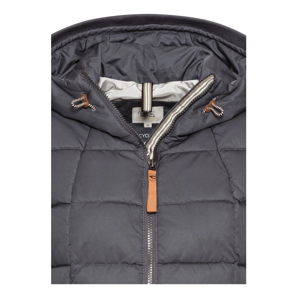 camel active Gehood Lang Vest Black Dames