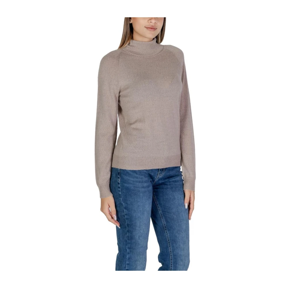 Sandro Ferrone Merino Wool Sweater Gray Dames