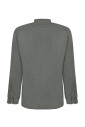 chemise-en-lin-vert-a-col-mandarin