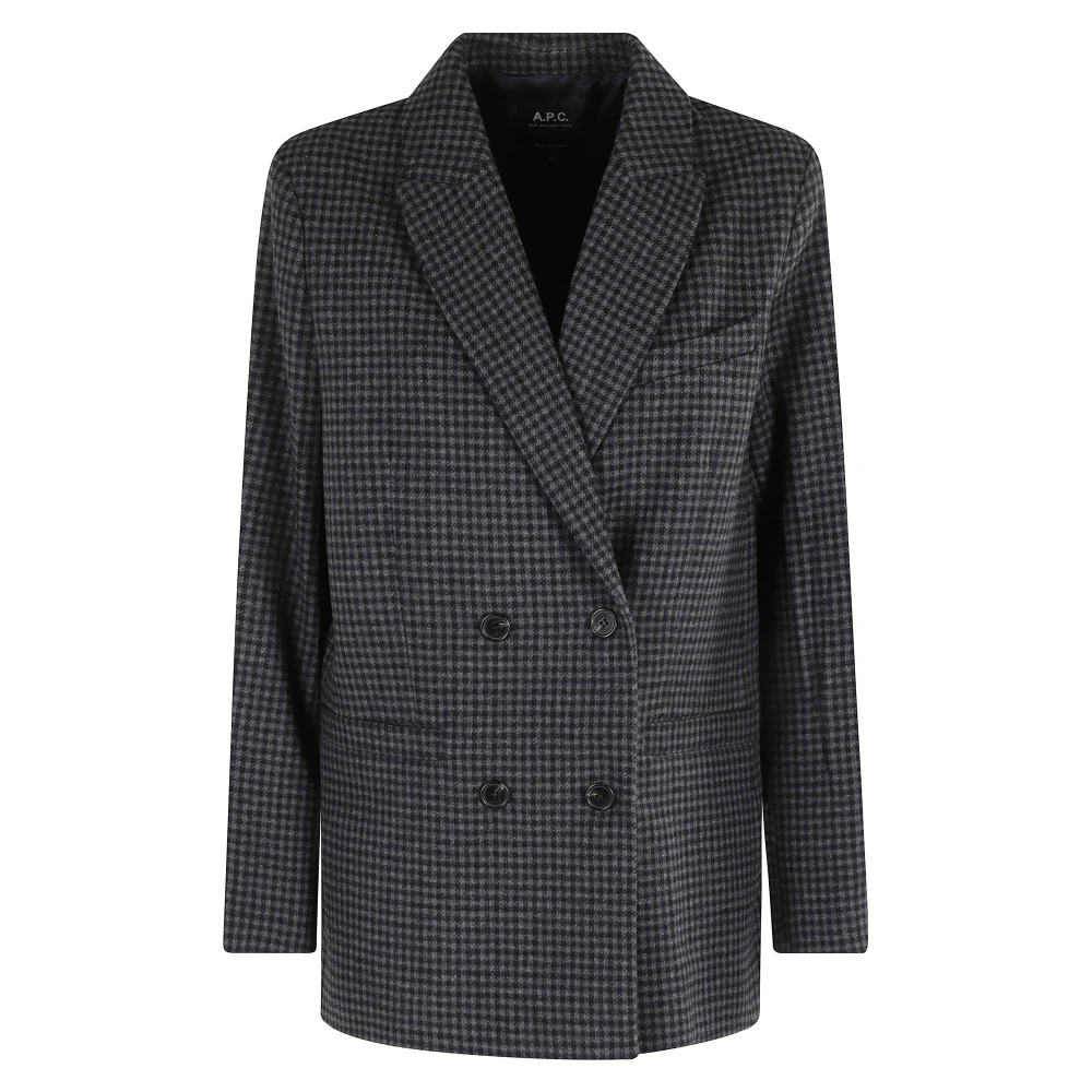 A.p.c. - Jackets > Blazers - Gray - A.p.c. - Modalova