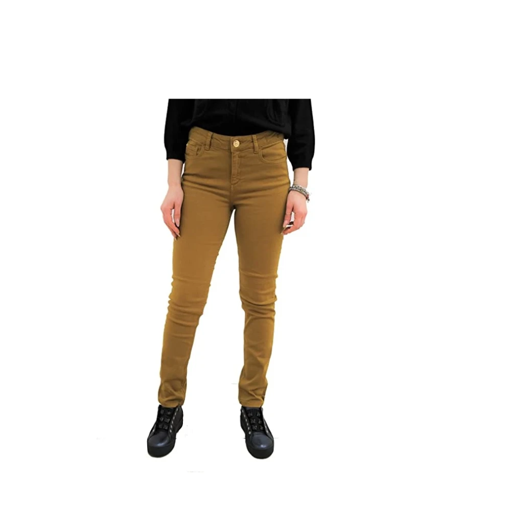 Twinset Broek Beige Dames
