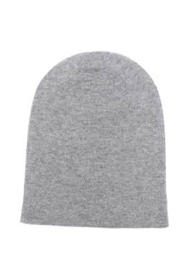 Cashmere Knit Logo Hat