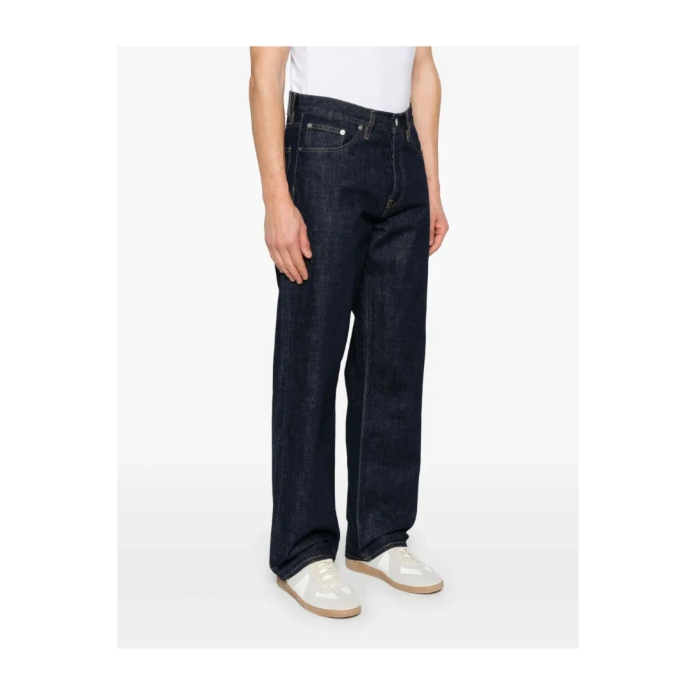 Sunflower Casual Losse Pasvorm Stijlvolle Top Blue Heren