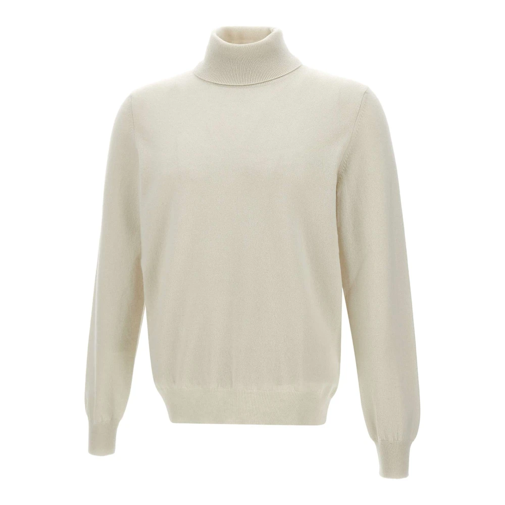 Gran Sasso Kashmir Turtleneck Tröja, Kräm, Varm White, Herr