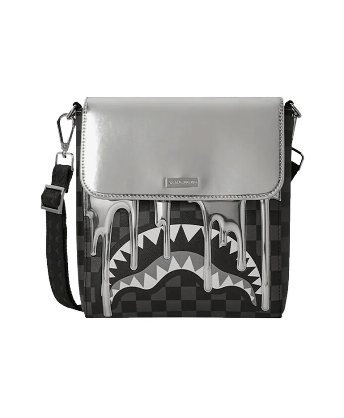 metallic-drips-messenger-bag-multicolor
