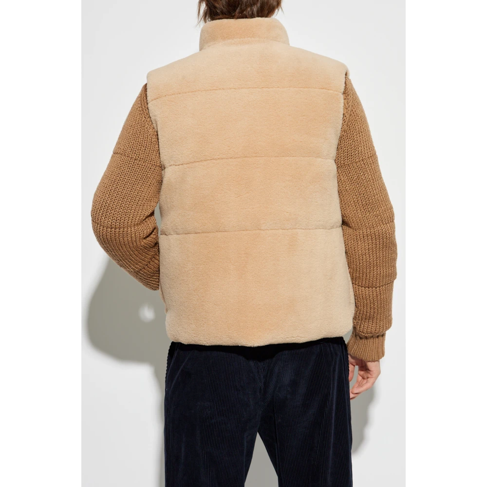 Moncler Omkeerbaar donsvest Colbricon Beige Heren