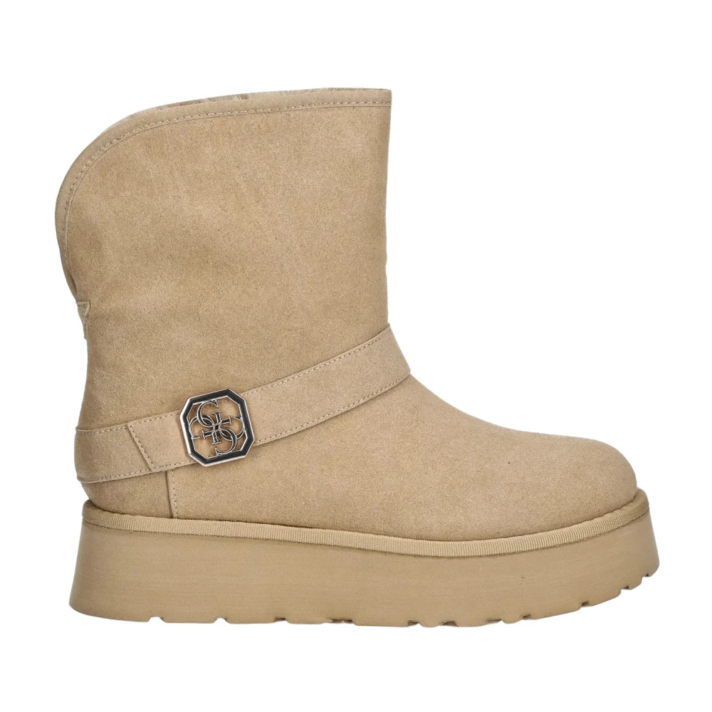 Guess Damen Beige Schneeschuhe Esu10 - Bild 3