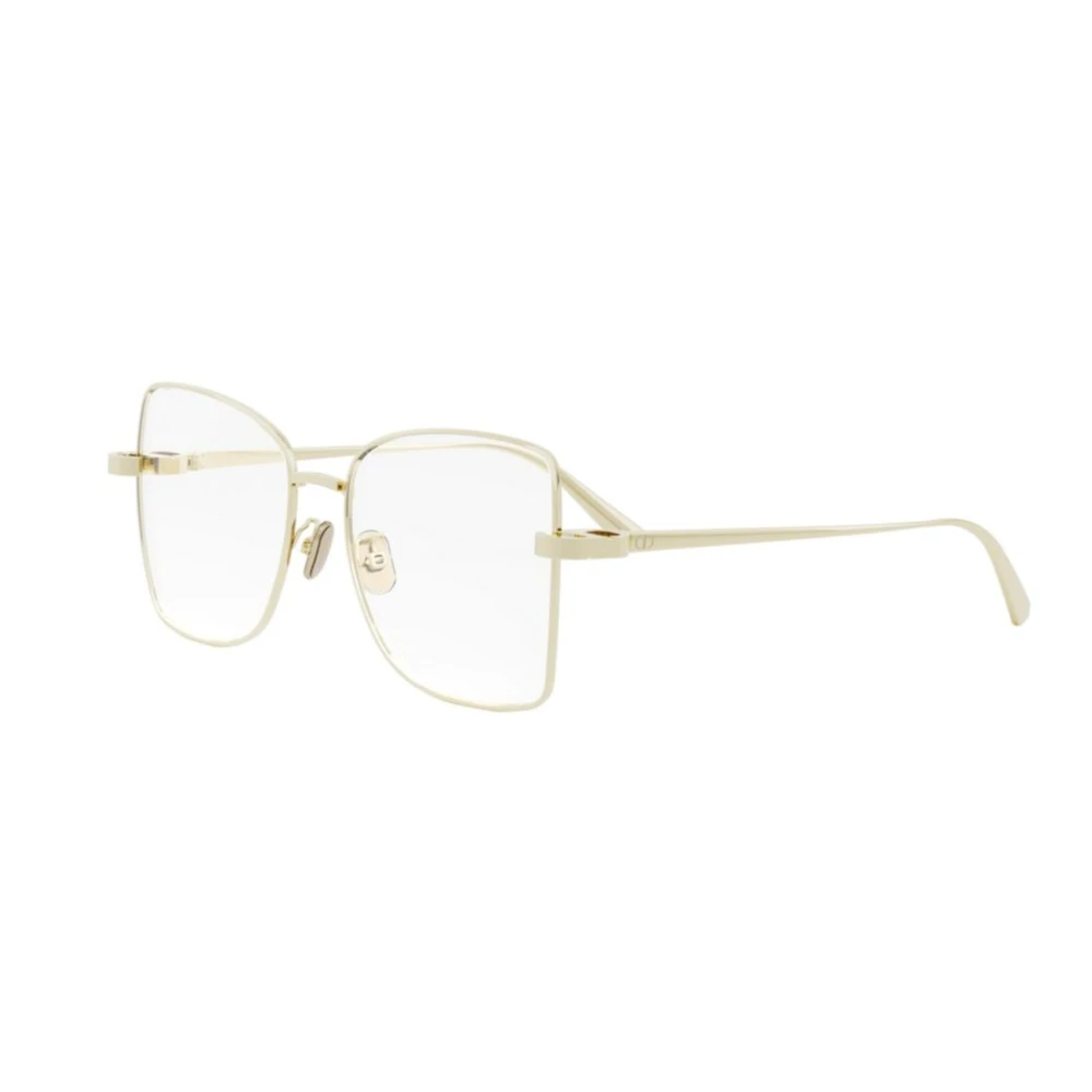 Dior Stijlvolle Zwarte Zonnebril Yellow Unisex