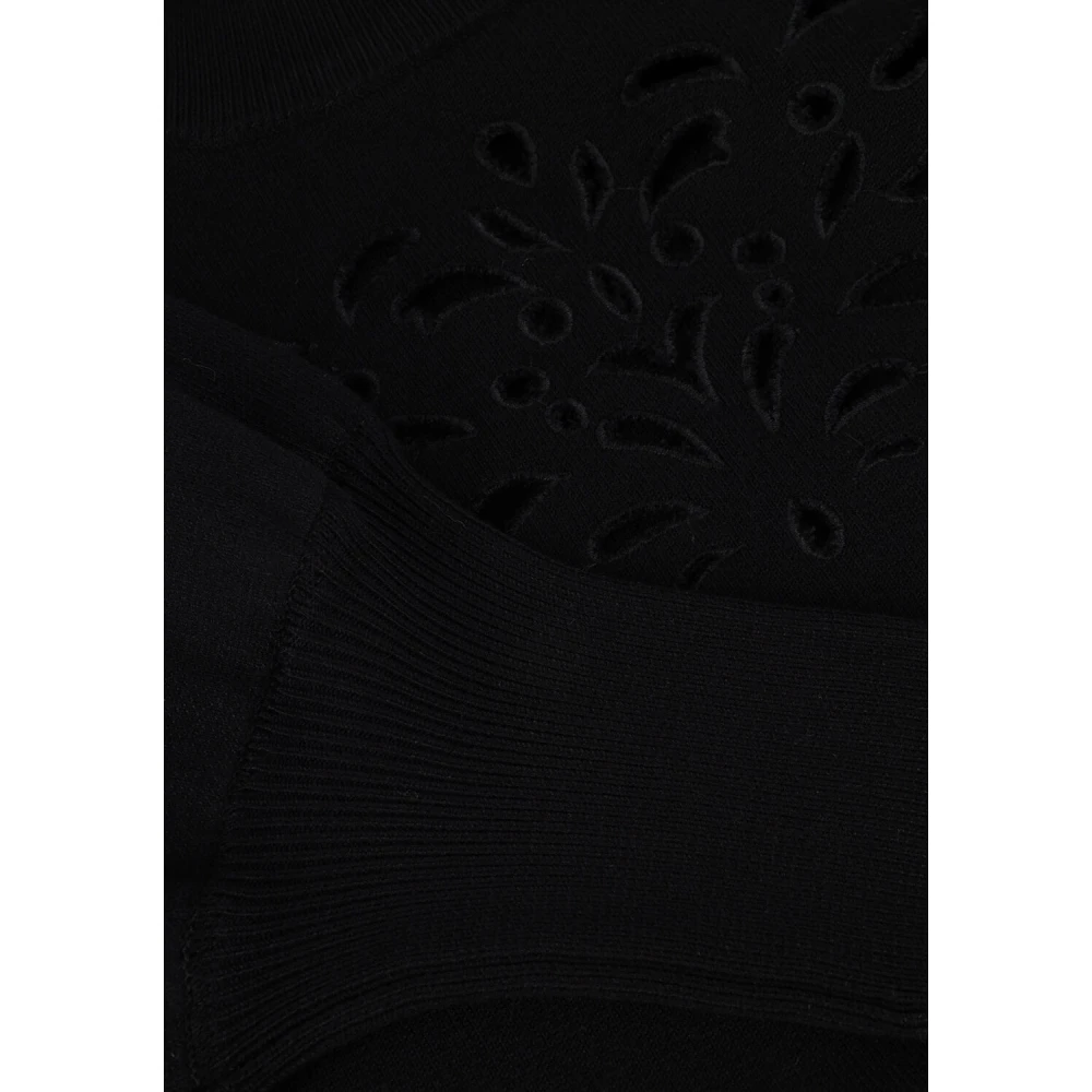 Y.A.S Zwarte Gebreide Pullover Trui Black Dames