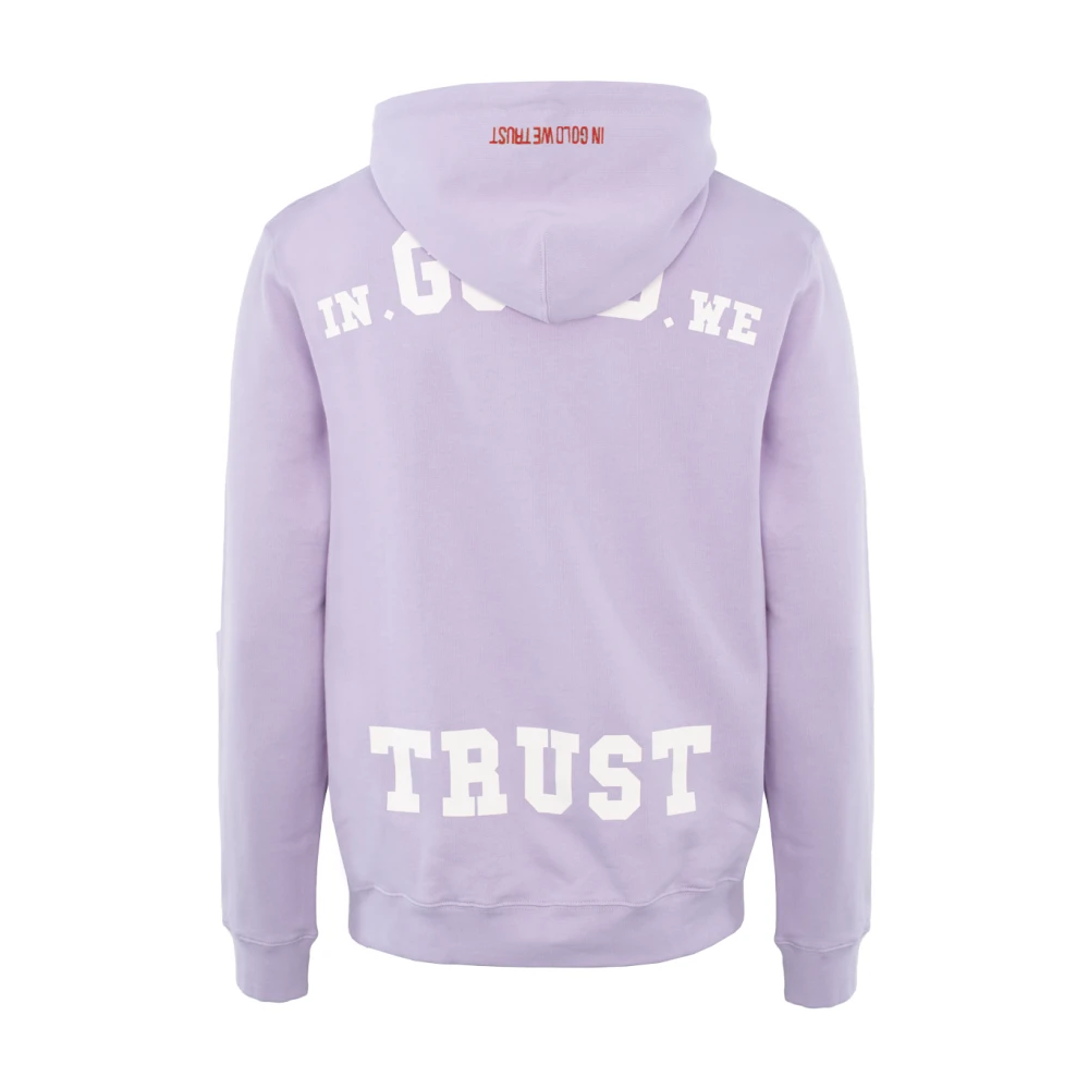 In Gold We Trust The Notorious Lavender Heren Stijlvol T-shirt Purple Heren