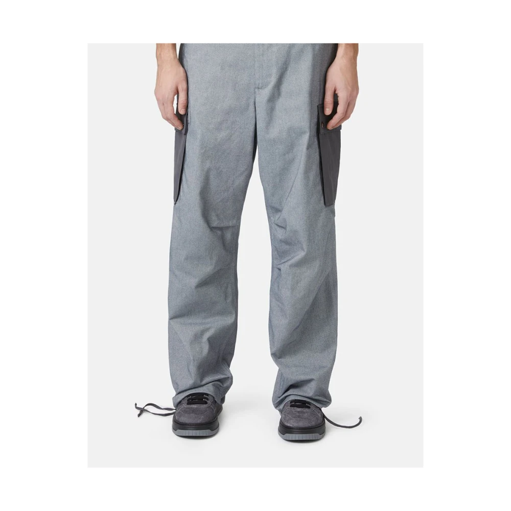 Iceberg Gabardine cargobroek Gray Heren