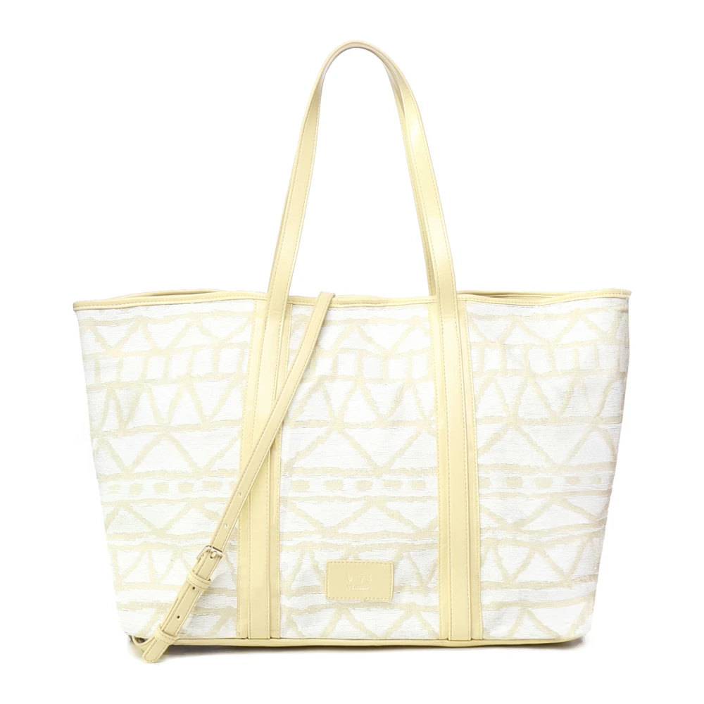 V73 Beige Beth Tote Bag - Female - Shopping Bags - One Size - Bags