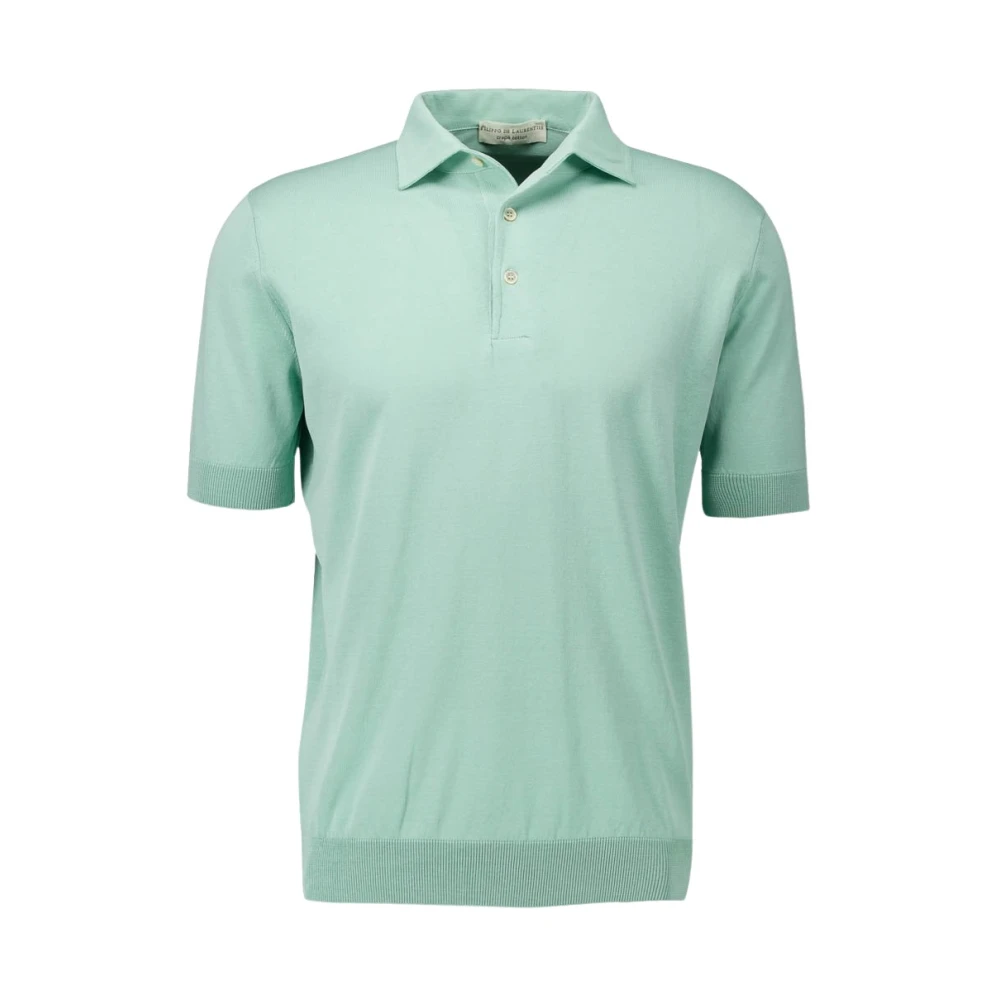 Filippo De Laurentiis Mint Polo Shirt Heren Green Heren