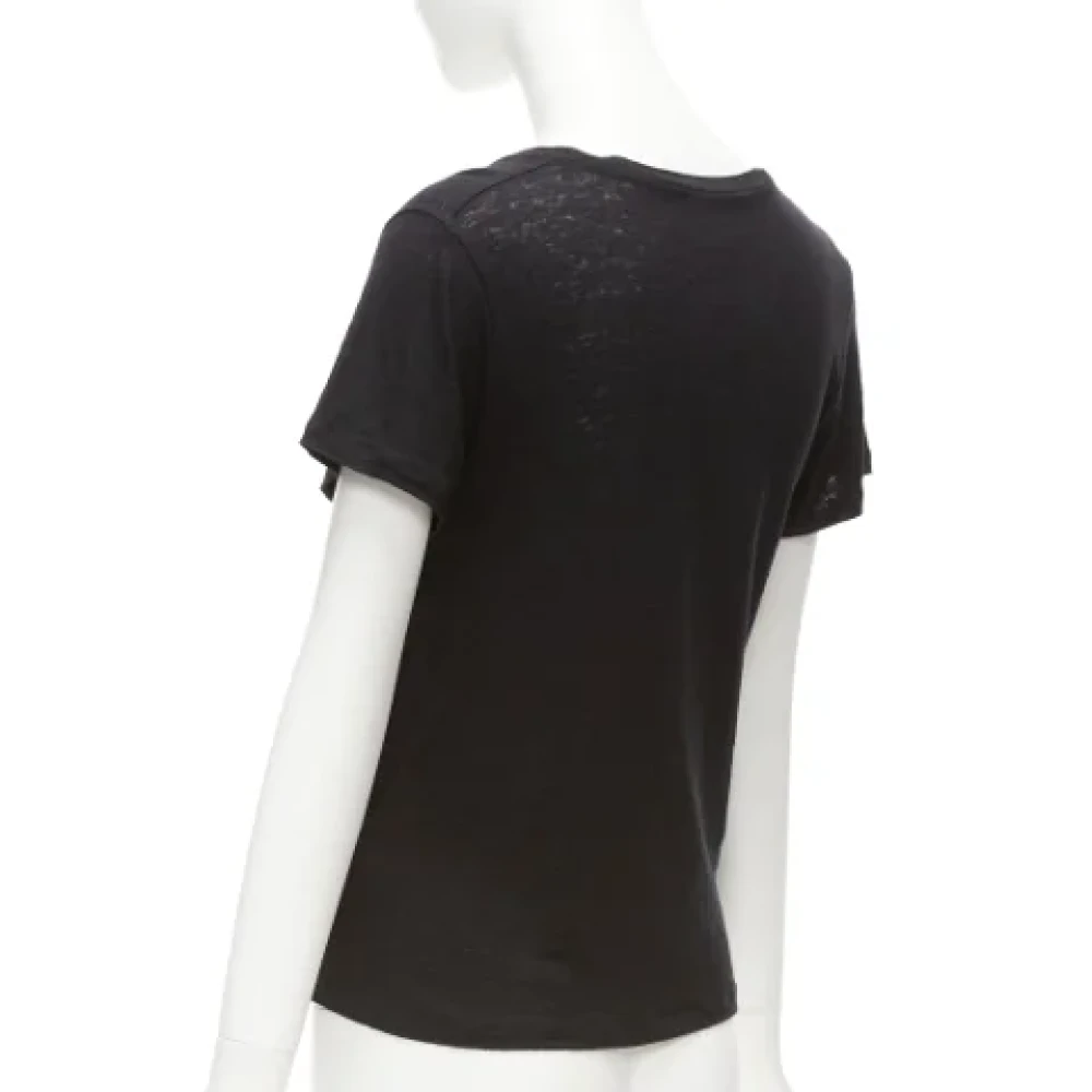 Gucci Vintage Pre-owned Fabric tops Black Dames