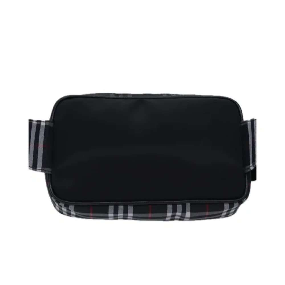 Burberry Vintage Pre-owned Nylon crossbody-bags Black Dames