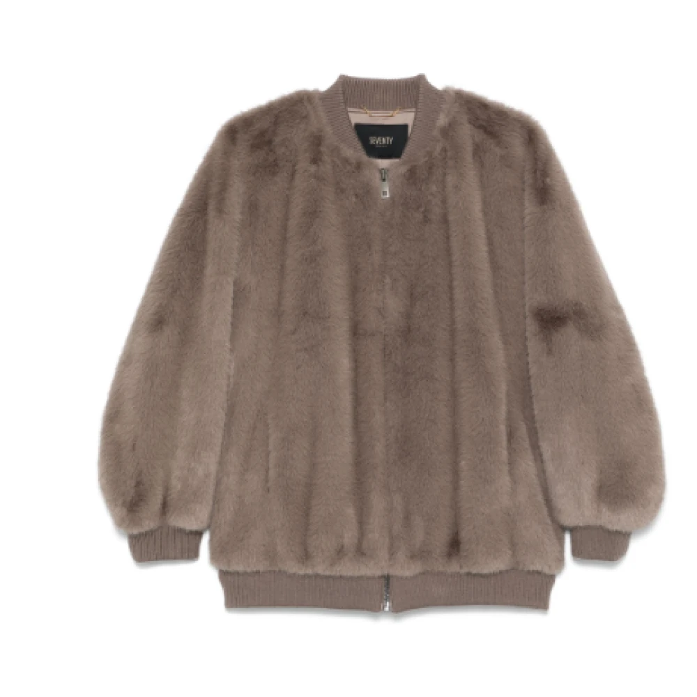 Seventy Stijlvolle Jassen Collectie Beige Dames