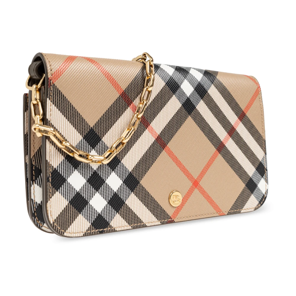Burberry Portemonnee op ketting Beige Dames
