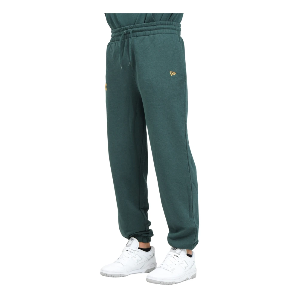 New era Groene Sportieve Joggers Essential Stijl Green Heren