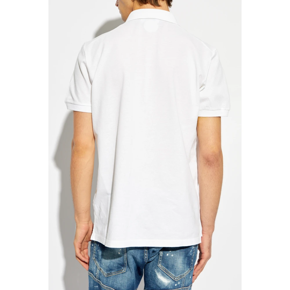 Dsquared2 Polo met logo White Heren