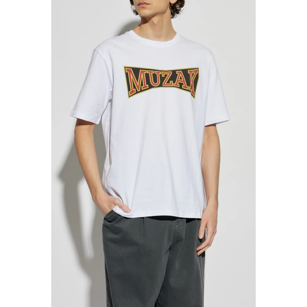 Bally T-shirt met print White Heren