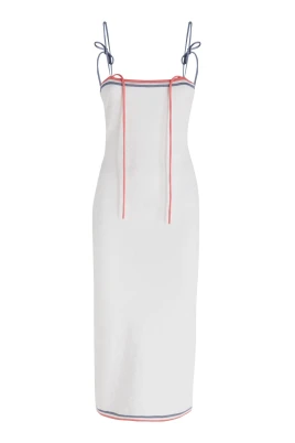 Monogram Midi Dress