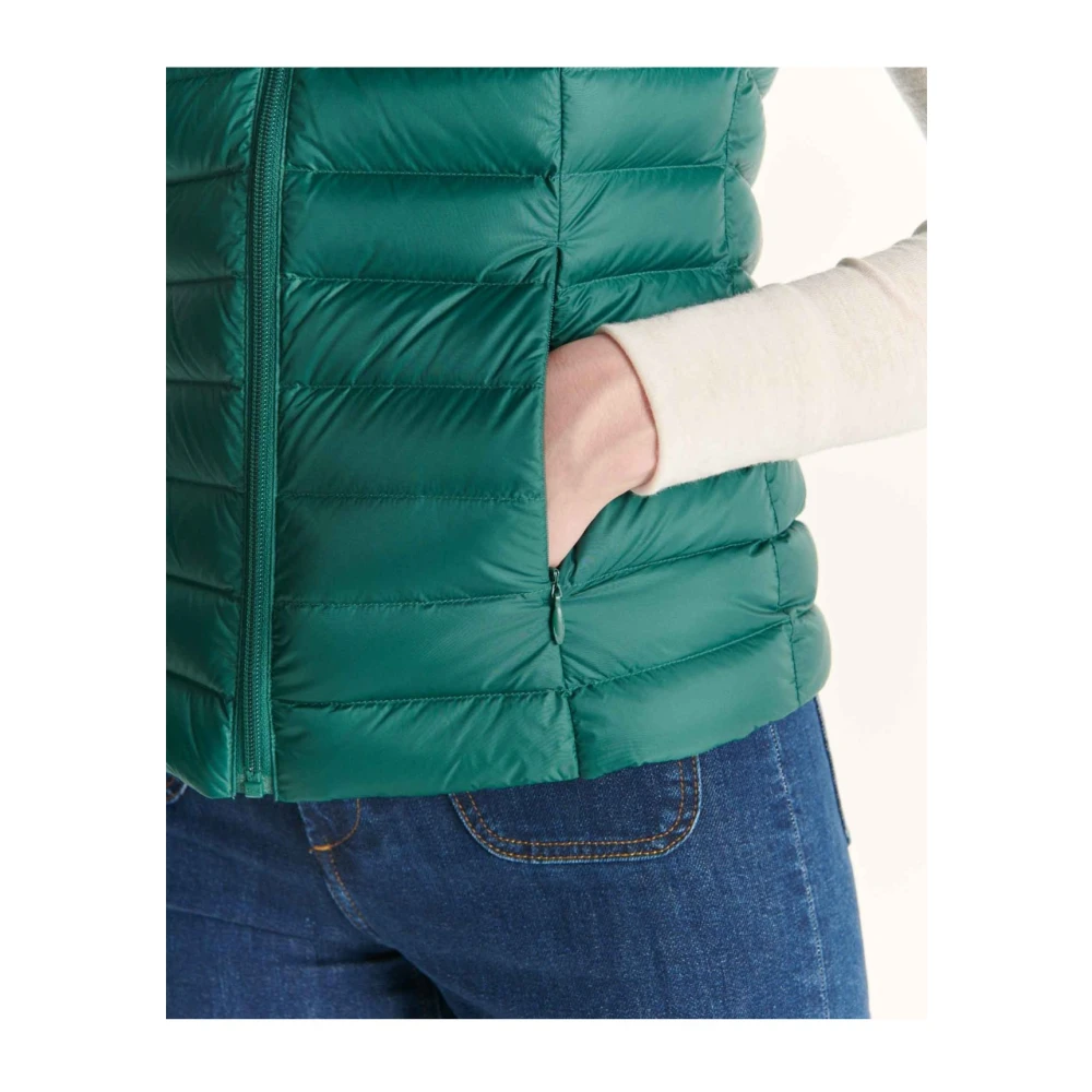 Jott Puffer Vest Seda Stijlvol en Warm Green Dames