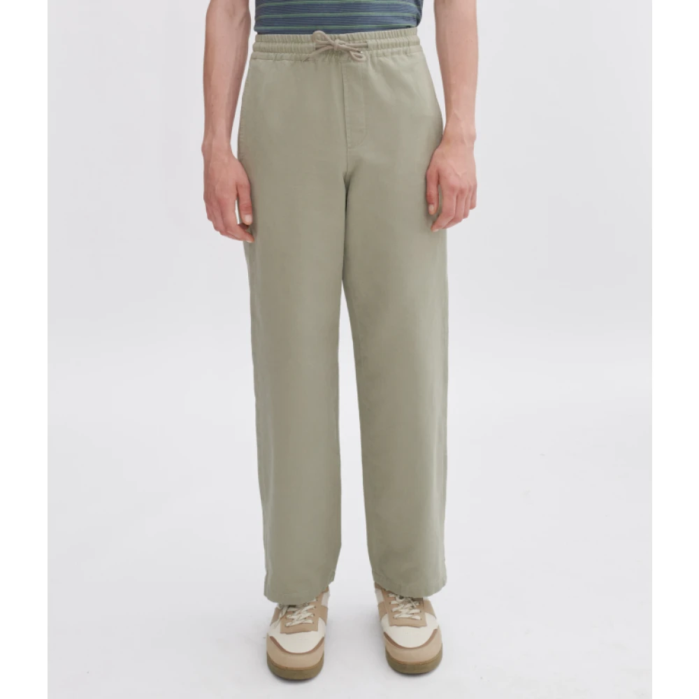 A.p.c. Vincent Straight Leg Broek Groen Gray Heren