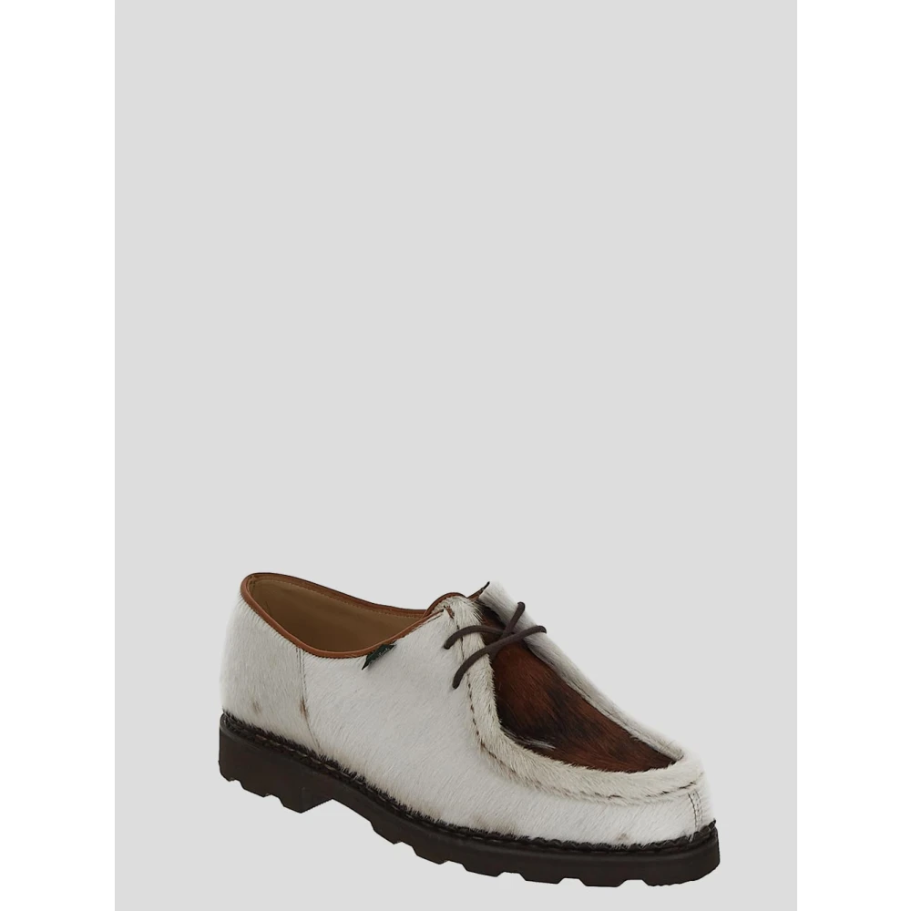 Paraboot Leren Marche Schoen White Heren