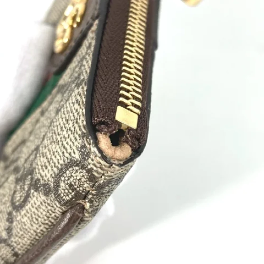Gucci Vintage Pre-owned Fabric home-office Beige Dames