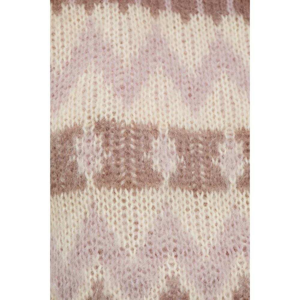 Woolrich Gebreide trui met patroon Pink Dames