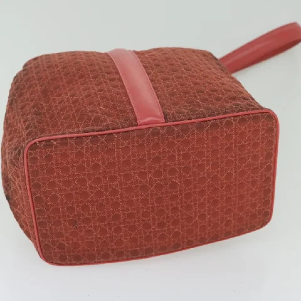 Dior Vintage Pre-owned Nylon dior-bags Red Dames