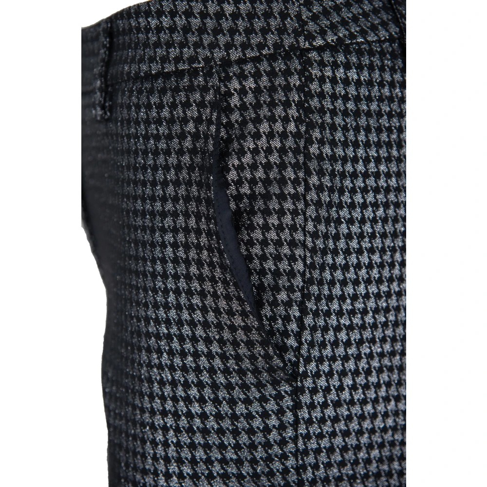Aniye By Zilver Sparkle Zipper Pants Black Dames