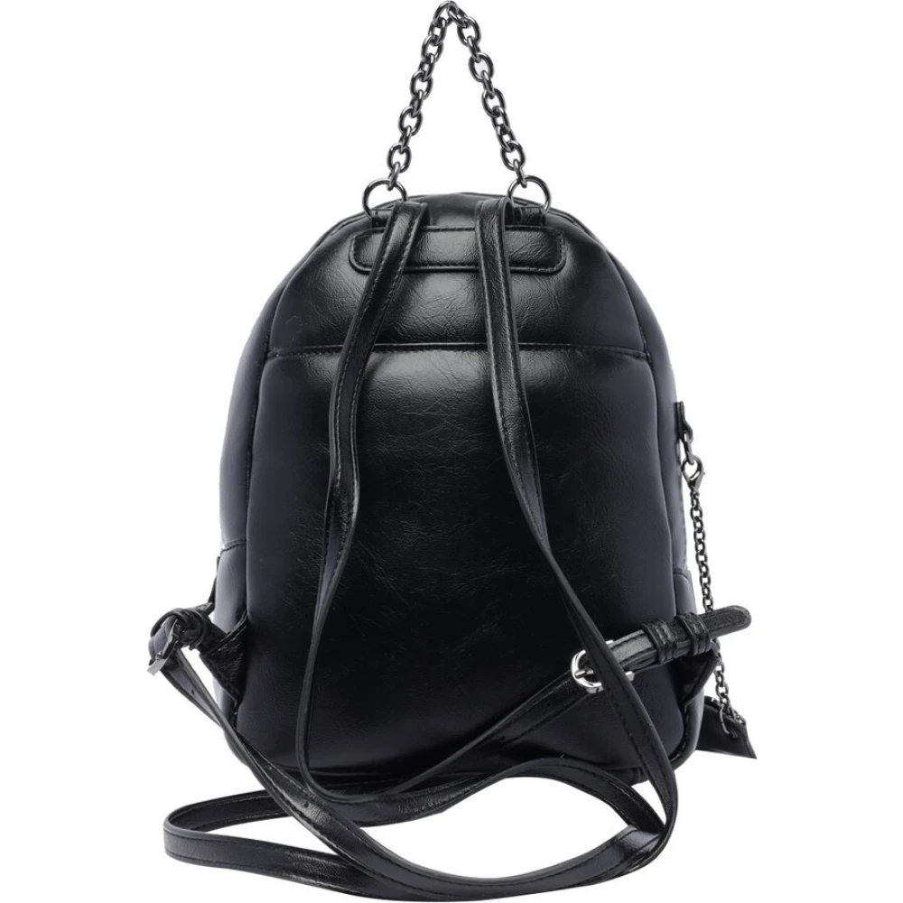 Liu Jo Zwarte Strass Emmer Rugzak Black Dames