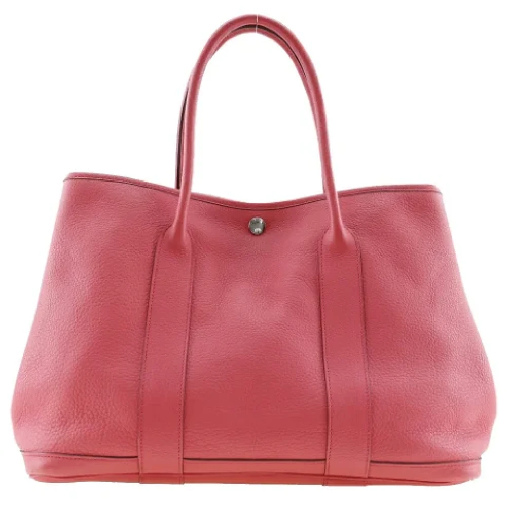 Hermès Vintage Pre-owned Fabric handbags Pink Dames